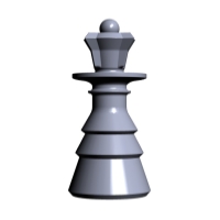 Chess_QUEEN_3DP.STL