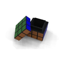 ルービックキューブ型　箱