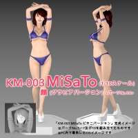 KM-003 MiSaTo(1/10スケール)　顔（グラビア）<パーツNo.1A>