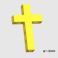 Simple Cross (Square Edge)